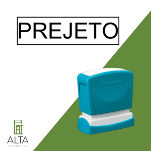 Žig / štampiljka z napisom