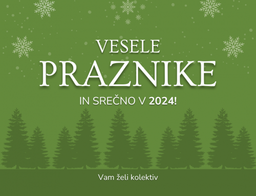 Zahvala in voščilo za leto 2024!